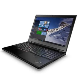 Lenovo ThinkPad P50 15" Core i7 2.7 GHz - SSD 256 GB - 32GB QWERTY - Englisch