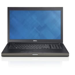 Dell Precision M6800 17" Core i7 2.7 GHz - SSD 128 GB + HDD 320 GB - 8GB QWERTY - Englisch