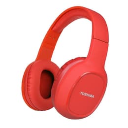 Toshiba RZE-BT160R Kopfhörer kabellos mit Mikrofon - Rot