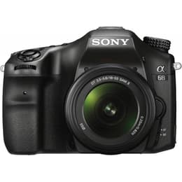 Spiegelreflexkamera SLT-A68 - Schwarz + Sony / Tamron DT 18-55mm f/3.5-5.6 SAM II + SP 70-300mm f/4-5.6 Di VC USD f/3.5-5.6 + f/4-5.6