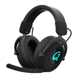 Qpad QH 900 Kopfhörer Noise cancelling gaming kabellos mit Mikrofon - Schwarz