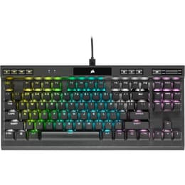 Corsair Tastatur QWERTY Englisch (US) mit Hintergrundbeleuchtung K70 RGB TKL