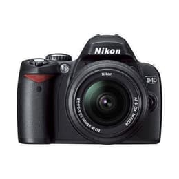 Spiegelreflexkamera D40 - Schwarz + Nikon AF-S DX 18-55 mm f/3.5-5.6