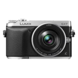 Kompakt Kamera Lumix DMC-GX7 - Schwarz/Silber + Panasonic Lumix G 20mm F1.7 ASPH f/1.7