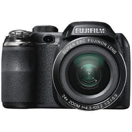 Kompakt Bridge Kamera FinePix S4230 - Schwarz + Fujifilm Fujinon Super EBC Lens 24-576 mm f/31-5.9 f/3.1-5.9