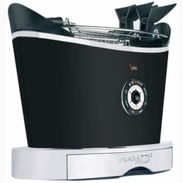 Toaster Vcasa Bugatti Volo 2 Schlitze - Schwarz