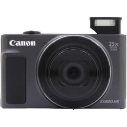 Kompakt - Canon PowerShot SX620 HS - Schwarz + Canon 25X Optical Zoom Lens 25-625mm f/3.2-6.6