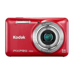 Kompakt Kamera PixPro FZ52 - Rot + Kodak PixPro Aspheric Zoom Lens 28-140mm f/3.9-6.3 f/3.9-6.3