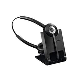 Jabra Pro 920 Duo Kopfhörer Noise cancelling wireless mit Mikrofon - Schwarz