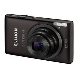 Kompakt Kamera Ixus 220 HS - Schwarz + Canon Canon Zoom Lens 24-120 mm f/2.7-5.9 f/2.7-5.9
