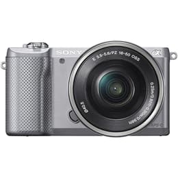 Hybrid-Kamera Alpha A5000 - Grau + Sony E PZ 24-75mm f/3.5-5.6 OSS f/3.5-5.6