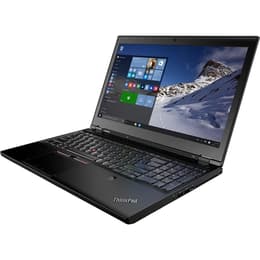 Lenovo ThinkPad P50 15" Core i7 2.7 GHz - SSD 256 GB - 16GB QWERTY - Englisch