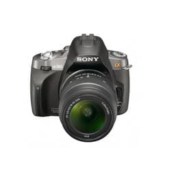 Sony Alpha DSLR-A380 Spiegelreflexkamera + Sony DT 18-55 mm f/3.5-5.6 SAM Objektiv - Schwarz
