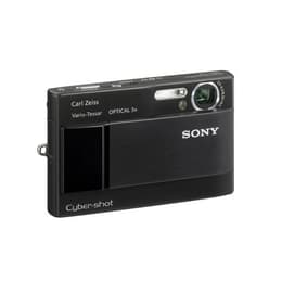 Kompakt - Sony CyberShot DSC-T10 Schwarz Objektiv Sony Carl Zeiss 6.33-19mm f/3.5-4.3
