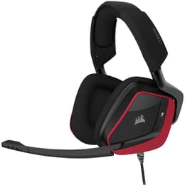 Corsair VOID ELITE SURROUND Kopfhörer Noise cancelling gaming verdrahtet mit Mikrofon - Rot