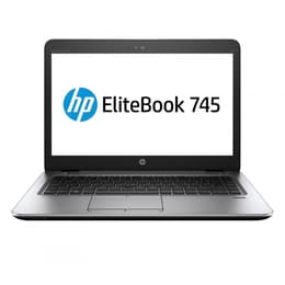 HP EliteBook 745 G4 14" A10 2.4 GHz - SSD 256 GB - 8GB QWERTY - Englisch