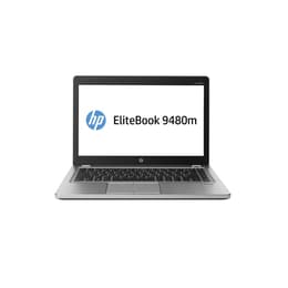 HP EliteBook Folio 9480M 14" Core i7 2.1 GHz - SSD 256 GB - 8GB QWERTY - Englisch