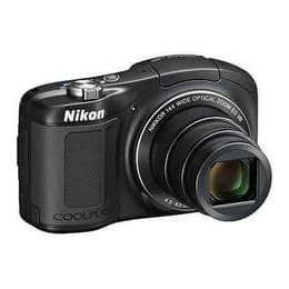 Kompakt Kamera Coolpix L620 - Schwarz Nikon Nikkor 14X Wide Optical Zoom ED VR f/3.3-5.9