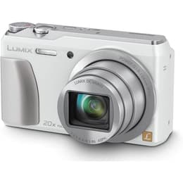 Kompakt Kamera Lumix DMC-TZ55 - Weiß + Panasonic Lumix DC Vario 24-480mm f/3.3-6.4 ASPH Power OIS f/3.3-6.4
