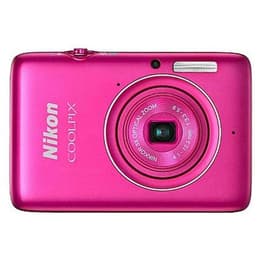 Kompakt Nikon coolpix S02 - Pink + Objektiv Nikkor Optical Zoom 30-90mm f/3.3-5.9