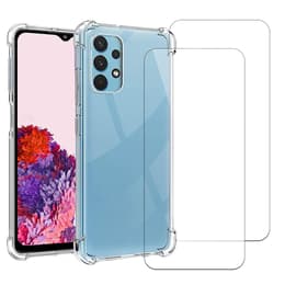 Hülle Galaxy A53 5G und 2 schutzfolien - TPU - Transparent