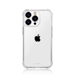Hülle iPhone 13 Pro Max und 2 schutzfolien - Recycelter Kunststoff - Transparent