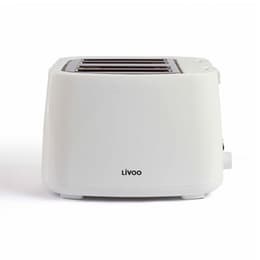 Toaster Livoo DOD167W 4 Schlitze - Weiß