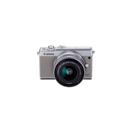 DSLR - Canon EOS M100 - Schwarz + Canon Zoom Lens EF-M 15-45mm f/ 3.5-6.3 IS STM