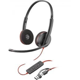 Plantronics Poly Blackwire 3220 Kopfhörer mit kabel mit Mikrofon - Schwarz