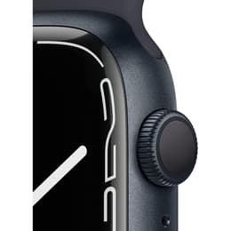 Apple Watch (Series 8) 2020 GPS + Cellular 45 mm - Aluminium Mitternacht - Sportarmband