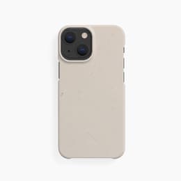 Hülle iPhone 13 Mini - Natürliches Material - Weiß