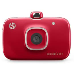 Sofortbildkamera HP Spocket 2 in 1 - Rot