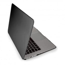 Hülle MacBook Air 13" (2010-2017) - Silikon - Schwarz