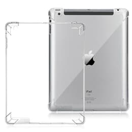 Hülle iPad 2 (2011) / iPad 3 (2012) / iPad 4 (2012) - Recycelter Kunststoff - Transparent