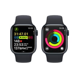 Apple Watch Series 9 (2023) - (Band nicht enthalten) - GPS + Cellular 41 mm - Gold Rostfreier Stahl