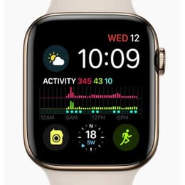 Apple Watch Series 9 (2023) - (Band nicht enthalten) - GPS + Cellular 41 mm - Gold Rostfreier Stahl