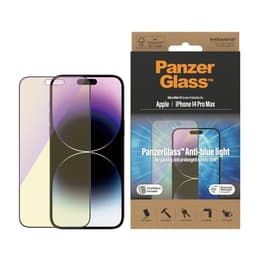 Hülle iPhone 14 Pro Max und schutzfolie - Glas - Transparent