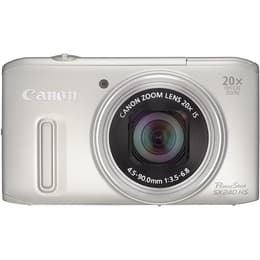 Kompakt - Canon PowerShot SX240HS Silber + Objektivö Canon Zoom lens 20x 4.5-90mm f/3.5-6.8 IS
