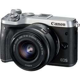 Canon EOS M6 - Schwarz/Grau + Canon EF-M 18-150mm f/3.5-6.3 IS STM