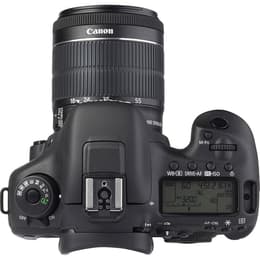 Spiegelreflexkamera - Canon EOS 7D Schwarz + Objektivö Canon EF-S 18-55mm 3.5-5.6 IS