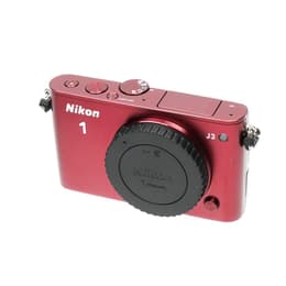 Hybrid-Kamera Nikon 1 J3 Rot - Nur Gehäuse