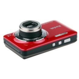 Kompakt Kamera PixPro FZS50 - Rot + Kompakt PixPro Aspheric Zoom Lens 5x Wide 28-140mm f/3.9-6.3 f/3.9-6.3