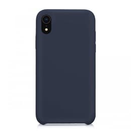 Hülle iPhone XR und 2 schutzfolien - Silikon - Blau