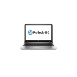 HP ProBook 450 G2 15" Core i3 1.9 GHz - SSD 128 GB - 8GB QWERTY - Englisch
