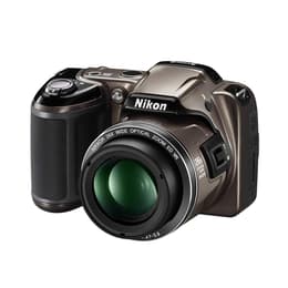 Kompakt Kamera CoolPix L810 - Bronze + Nikon Nikon Nikkor 26x Wide Optical Zoom 22.5-585 mm f/3.1-5.9 f/3.1-5.9
