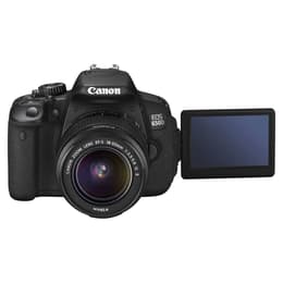 Spiegelreflexkamera - Canon Eos 650D Schwarz + Objektivö Canon Zoom Lens EF-S 18-55mm f/3.5-5.6