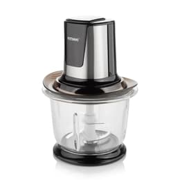 Handrührer John Lewis Mini Chopper - Schwarz/Silber