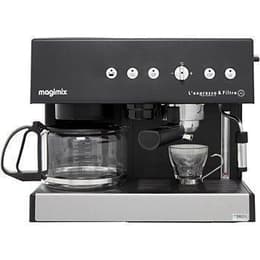 Espresso-Kapselmaschinen Kompatibel mit Kaffeepads nach ESE-Standard Magimix ED 135A 1.4L - Schwarz