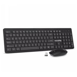 Victsing Tastatur QWERTY Englisch (UK) Wireless pc176