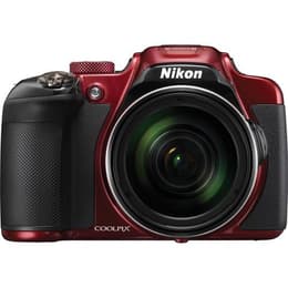 Kompakt Kamera CoolPix P610 - Rot + Nikon Nikkor 60x wide Optical Zoom ED VR 4.3-258mm f/3.3-6.5 f/3.3-6.5